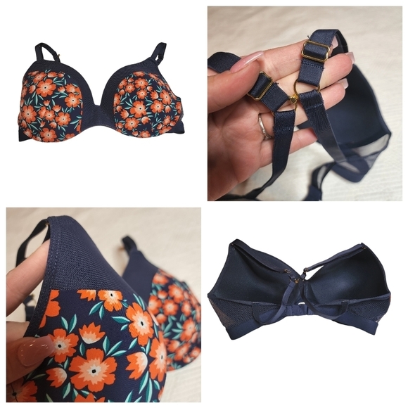 Lively floral bra-converable racerback. - Picture 1 of 9